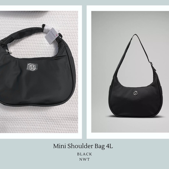 lululemon athletica Handbags - 🆕 Mini Shoulder Bag 4L in Black